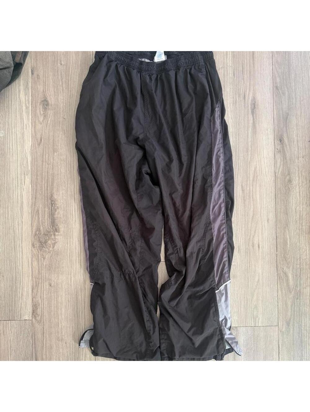 Reebok black track pants